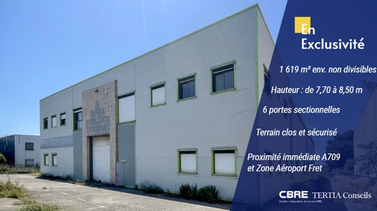 Opportunité locative |Bâtiment d'Activités Montpellier Est
