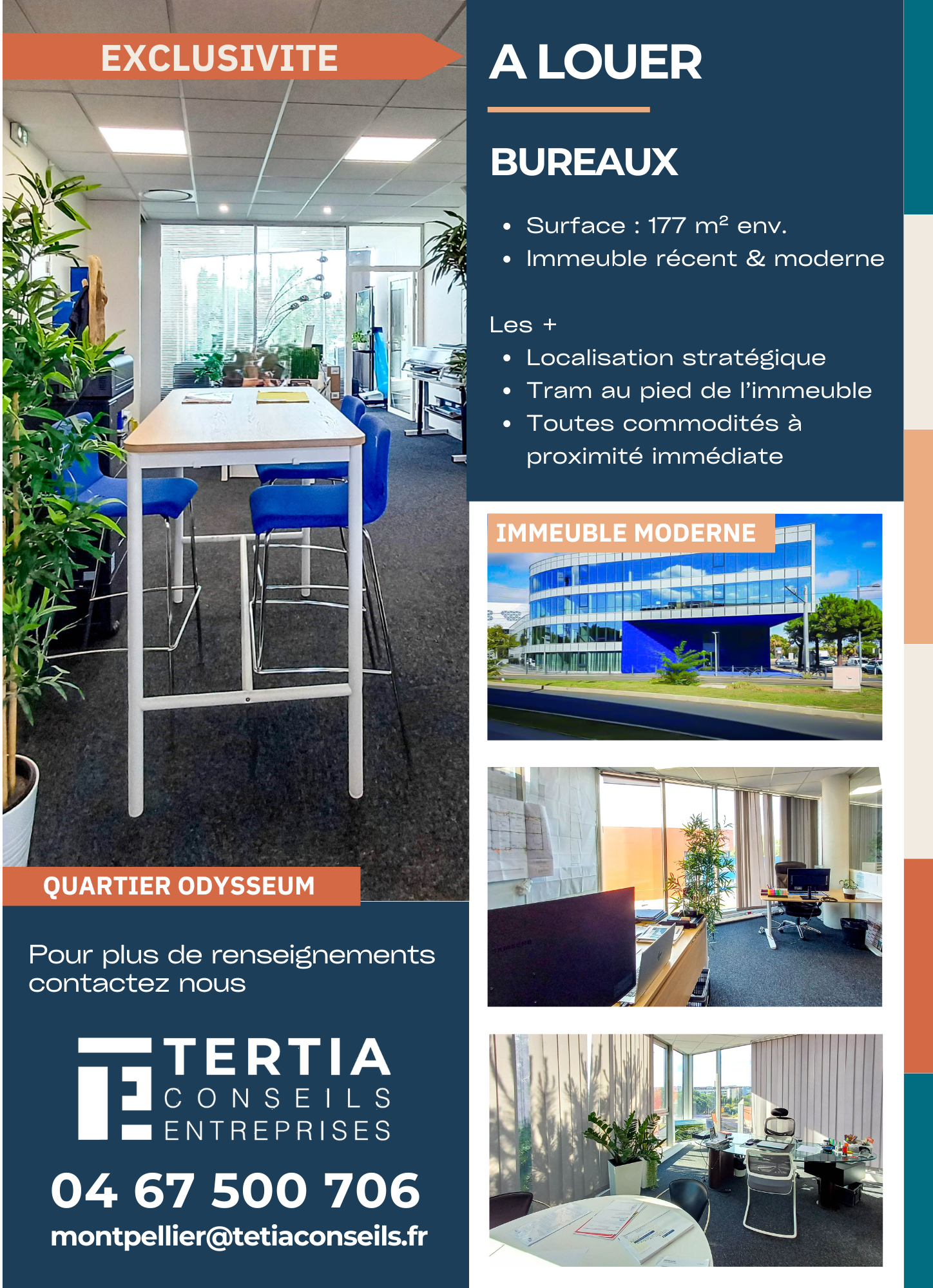 Opportunité de Location de Bureaux à Montpellier - Quartier Odysseum