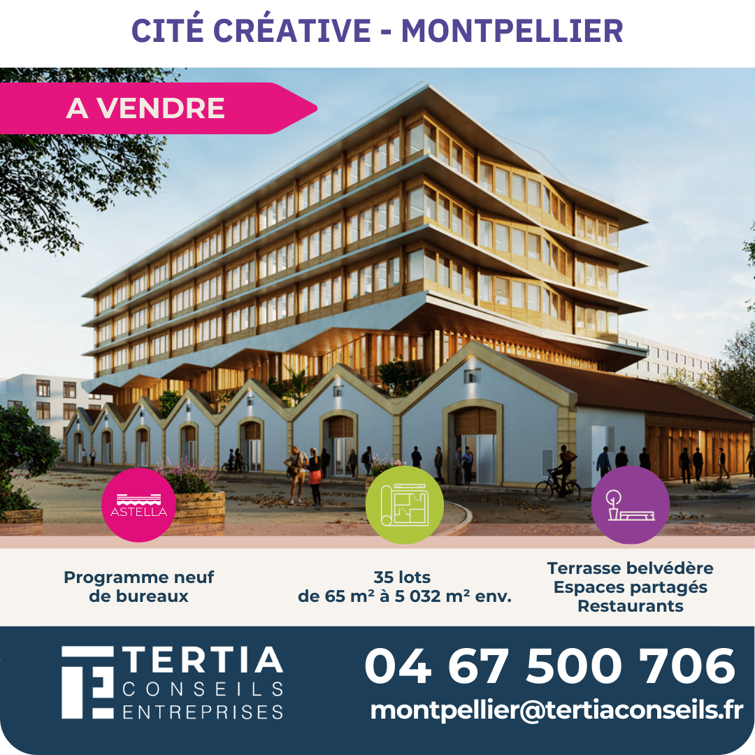 À vendre – Bureaux neufs 