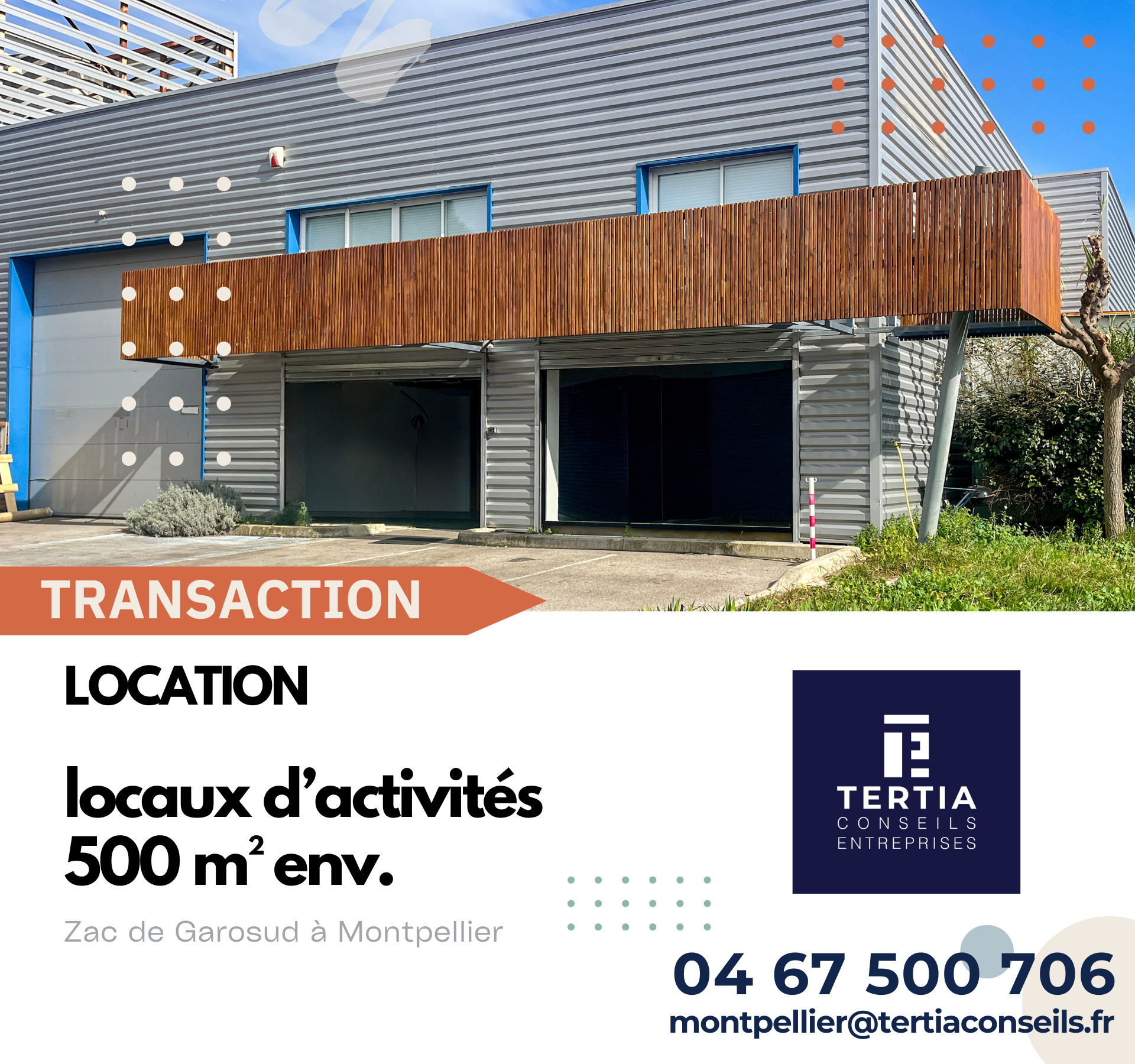 Nouvelle installation sur Garosud !