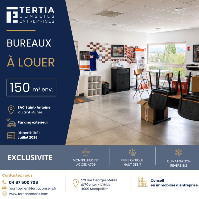 Bureaux à Louer à l'Ecoparc Saint-Antoine 